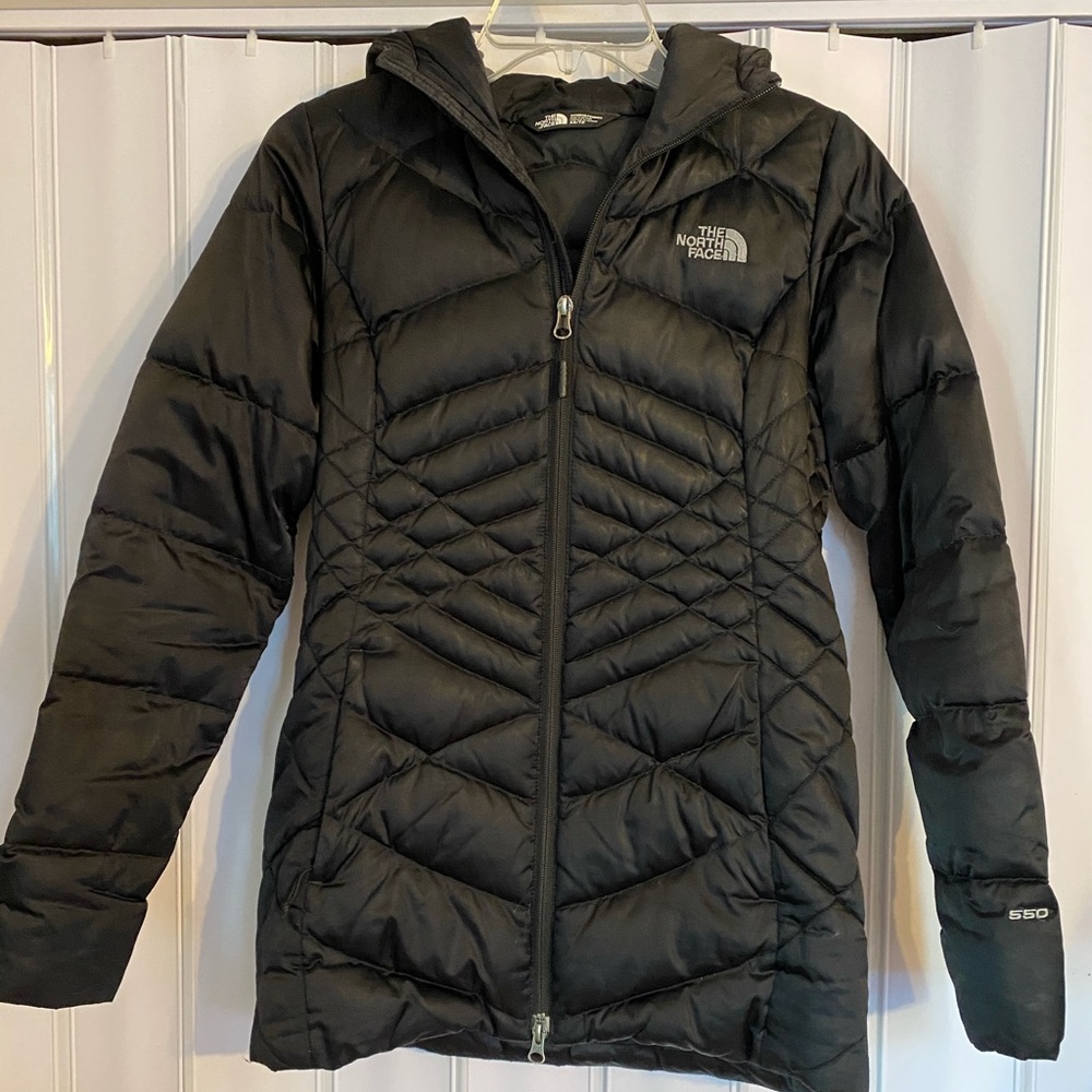 North Face mid length parka